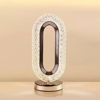 Zancia New Luxurious Smart Touch Crystal Table Lamp LED Golden Night Light Modern Style Lamp 2000mAh Battery Power Zancia New Luxurious Smart Touch Crystal Table Lamp LED Golden Night Light Modern Style Lamp 2000mAh Battery Power