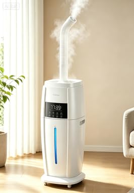 18L Humidifier Large Room, 1300mL/H Triple Mist, Up to 1500 Sq.Ft