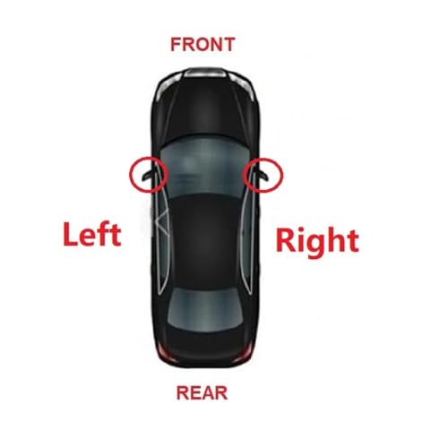 Rétroviseur arrière chauffant résout buée gauche pour VW Scirocco EOS