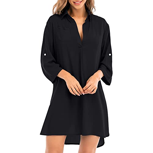 American Trends Saída de praia feminina saída de praia saída de praia saída de praia vestidos saída