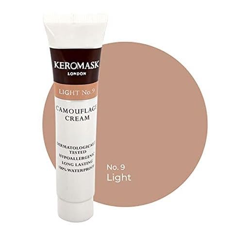Full Coverage Concealer | LIGHT No 9 | Camouflage Makeup | Waterproof Concealer | Hypoallergenic | Vitiligo, Tattoo, Rosacea, Tattoo Cover |24 Shades Full Coverage Concealer | LIGHT No 9 | Camouflage Makeup | Waterproof Concealer | Hypoallergenic | Vitiligo, Tattoo, Rosacea, Tattoo Cover |24 Shades