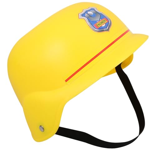 MERRYHAPY Construction Worker Hats Boys and Girls Plastic Hats Role Play Engineer Hat Toys