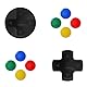 SAVAGE RAVEN by Skull & Co. D-Pad Button Cap Set for Nintendo Switch 2 Joy-Con - SFC