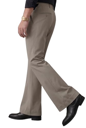Image of Men's Trendy Bootcut Trousers - Modern Flared Fit | Premium Formal Pants