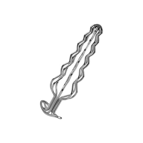 EIS, Analtoy, Gewellter Analplug aus Metall, 16,3 cm, aufregende Struktur, leicht zu reinigen, für Kenner und Fortgeschrittene