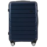 Wings Bolsa de Viaje – Maleta Ligera con Ruedas y asa telescópica, Azul, L, Maleta, Azul, L, Estuche, Blue, L, Funda