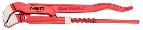 NEO TOOLS Rohrschlüssel S, 330 mm, 1,0, CrV-Stahl, Backen geschmiedet und geschliffen