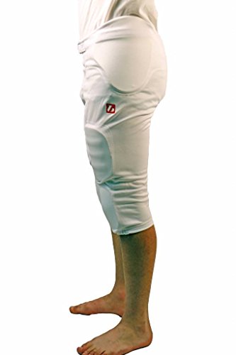 BARNETT FPS-01 Pants with Built-in protections, 7 Pads (4XL) White