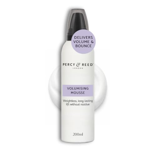 Percy & Reed Volumising Hair Mousse 200ml, Weightless Foam for Fine Hair