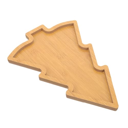 ULTECHNOVO palette en assiette de charcuterie planche de charcuterie sapin de noel plateau de goûter sapin de noël plateau décoratif bol plat de noel plateaux d'apéritif de Kaki