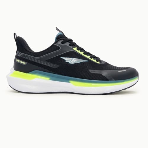 Image of Red Tape Low Cut Sports Shoes for Men in Black | Sports Shoes