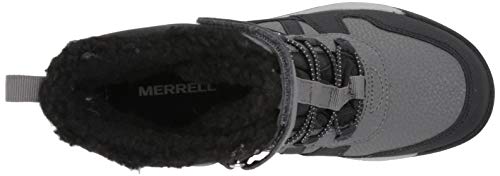 Merrell Snow Crush 2.0 Waterproof Boot, Black/Grey, 5 Us Unisex Little Kid #TOP4