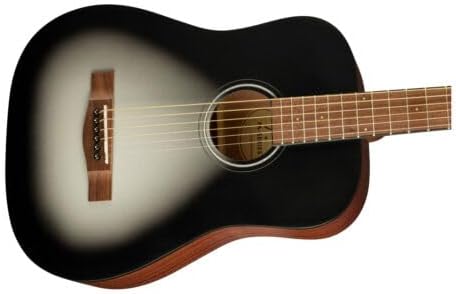 Fender FA-15 3/4 Scale Steel String Acoustic Guitar, Moonlight Burst, with Gig Bag