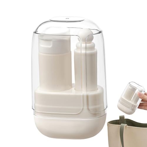 Kit De Cepillo De Dientes De Viaje | Cepillos De Dientes De Viaje Compactos,Soporte De Vaso Plegable Ligero Para Inodoro Mochila Viaje, blanco, Se référer au descriptif, Consulte la descripción