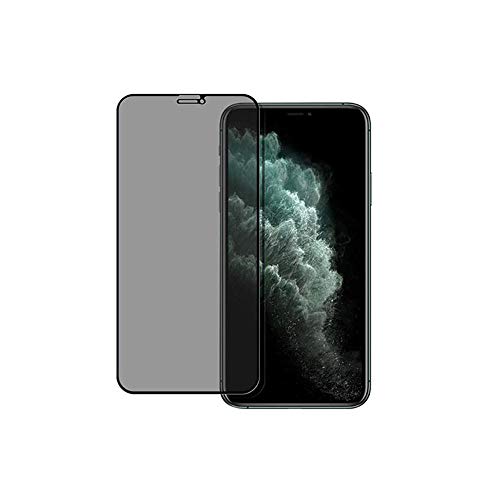 GRGM for iPhone Ceramic Privacy Soft Film - for iPhone 12 Mini 11 Pro Max XS XR X SE 7 8 Full-Screen Protection iPhone 12PROMAX Matte Black Cover