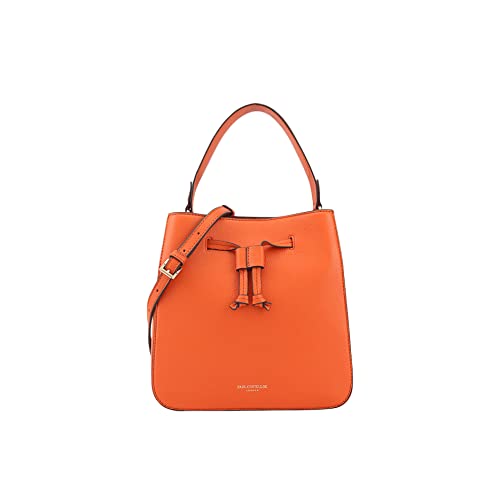 PAUL COSTELLOE Genuine Leather Multiway Bag - Versatile & Stylish Handbag with 6 Elegant Colour Options for Every Occasion, PEACE (HARVEST PUMPKIN)