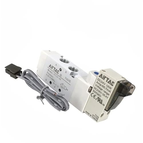 Électrovanne 5V120-06 distributeur pneumatique 220V vanne inversion 5/2 - 2