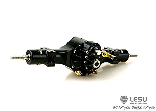 FLYXM Blocco Differenziale Posteriore In Metallo Per Assale Di Camion Trattore Tamiya 1/14 RC. Perfetto Per Il Tuo Crawler!