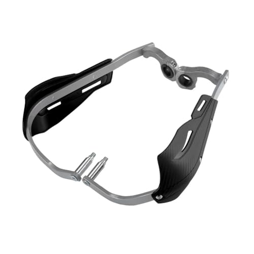 Protège-mains de moto universel anti-vent avec bouclier 7/8"