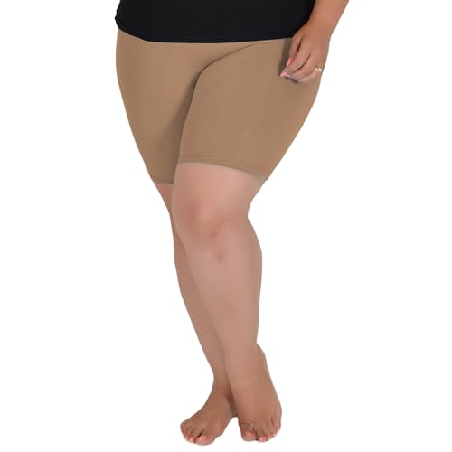 Image of STRETCH IS COMFORT Women's Ultra Buttery Smooth Cotton Leggings, Knee Length Leggings or Shorts | Small to 5X