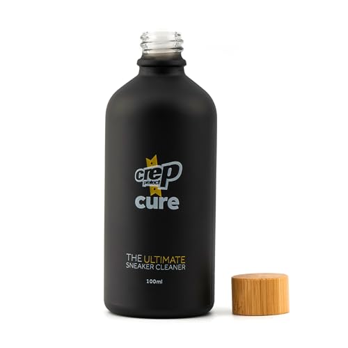 Crep Protect Shoe Cleaner - Sneaker Cleaning Kit With Solution, Shoe Brush & Microfiber Cloth for Sneaker, Whites, Leather, Nubuck, Suede & Canvas