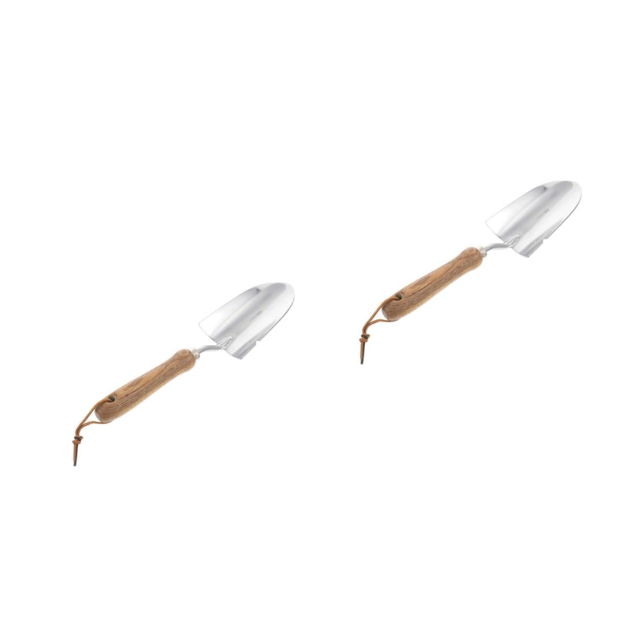 Toddmomy 2piezas Espátula De Jardinería De Inoxidable Ligera y Portátil para Plantar y Trasplantar El Jardín
