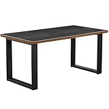 筑波産商 パンテス セラミック 150X80S ダイニングテーブル ストームグレイ/スクエア脚 H71cm