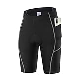 Sift Culotte Ciclismo Hombre, Ciclismo con 3D Gel Acolchado, Ciclismo para, Gimnasio Yoga Deporte(Black 1,XXL)