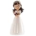 dekora - Statuetta Decorativa per Torta della Prima Comunione, 13 cm, Bianco, 13 cm