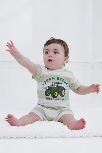 John Deere Truck Romper Newborn to Toddler Sizes (Newborn - 3T)2