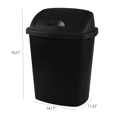 4 Pack Canecas de Basura Medianas 8 Galones con Tapa miniatura 2