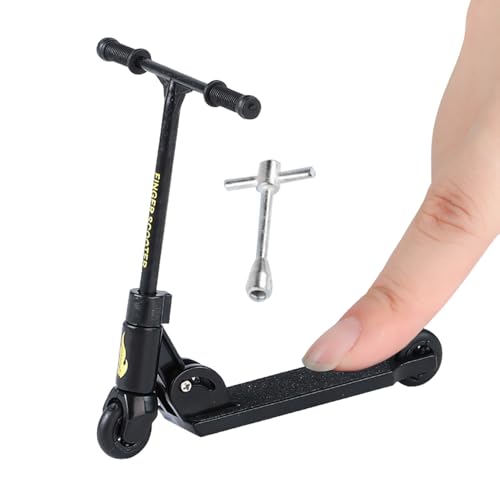Juguete De Monopatín De Dedos - Mini Juego De Monopatín De Dedos De 8,4 Cm | Monopatín De Plástico ABS - Juguete Plegable Compacto Con Herramientas Para Hacer Giros Y Juegos Creativos, Ideal Para L