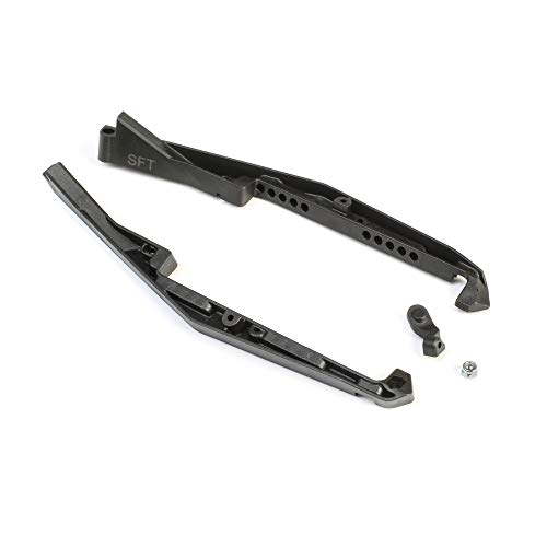 Image of Team Losi Racing Mud Guard Set Soft w /Fan Mount 22 5.0 TLR231073 Elec Car /Truck Replacement Parts