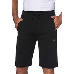 JP 1880 heren grote maten tot 8XL, bermuda-shorts, korte joggingbroek met elastische band, sweatbroek met 2 zakken 702636