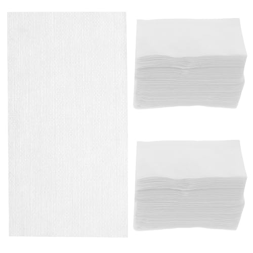 OSALADI 500Pcs Large Stretchable Cotton Makeup Pads for Face and Eye, Dual-Use Non-Woven Facial Cleansing Rounds for Toner and Makeup Removal, Soft Disposable Cotton Wipes for Salon and
