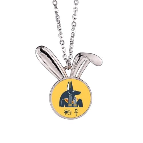 Collier lapin Égypte ancienne anti-ternissement hypoallergénique