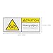 ULTECHNOVO Heavy Package Warning Stickers 37x90mm 1000pcs Adhesive Shipping Labels for Moving Boxes with Caution Heavy Object Alert for Industrial Packaging