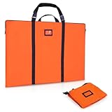 WISEPRO A1 Kunst-Portfolio-Hülle, für Kunstarbeiten, Malerei, Mappe, Tasche mit mehreren Griffen, wasserdichte Künstler-Portfolio-Tasche für Kunstwerke, Skizzen, Zeichnen, Malen, Poster, Fotografie