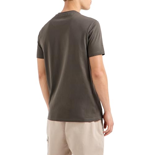 Armani Exchange Men's Large Embroidered Eagle Regular Fit Cotton Jersey3