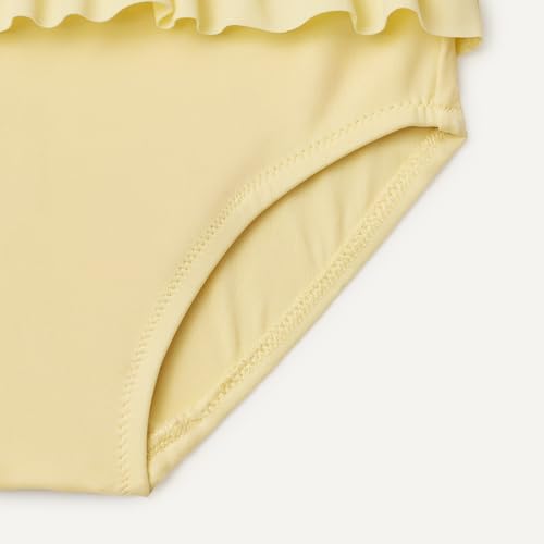 Image of Amazon Essentials Girls' Ruffle Two-Piece Bikini Swim Set