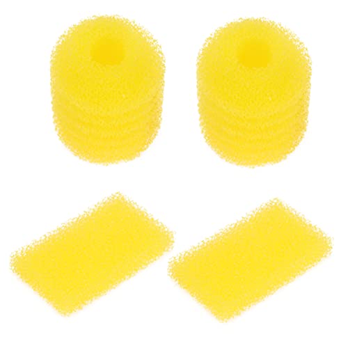 ibasenice 2 Juegos Esponja De Filtro Esponjas Almohadillas para Peceras Filtro De Agua del Acuario Almohadillas para Estanque De Peces Almohadilla De Esponja De Algodón Color Aleatorio