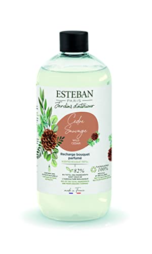 ESTEBAN Cèdre Sauvage Recharge pour Bouquet parfumé 500ml
