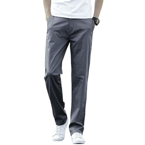 Pantalon homme ample en coton parfait pour le bureau et les loisirs