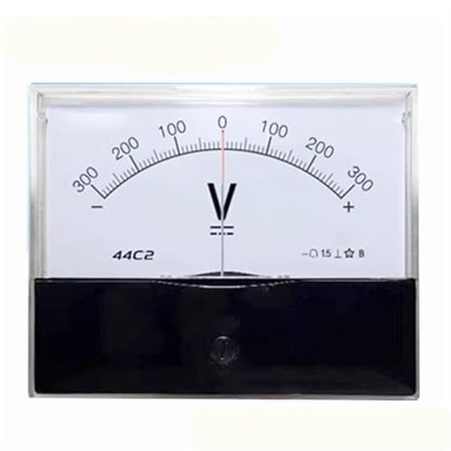 Voltmètre analogique 44C2 DC 75V cadran de mesure tension continue