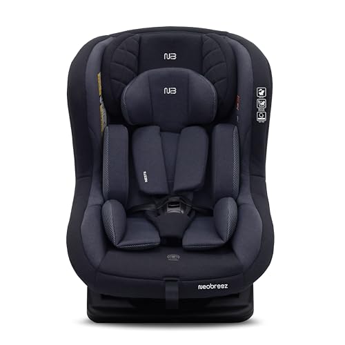Neobreez NESTII Infant/Baby/Kids Travel 2 in1 convertible Car Seat ECE R44 Space Saving Car Seat Reducer&Wedge Forward Facing&Rear Facing Slip Stopper Injection Mold 4 level Recline(0-4yrs 18kg)