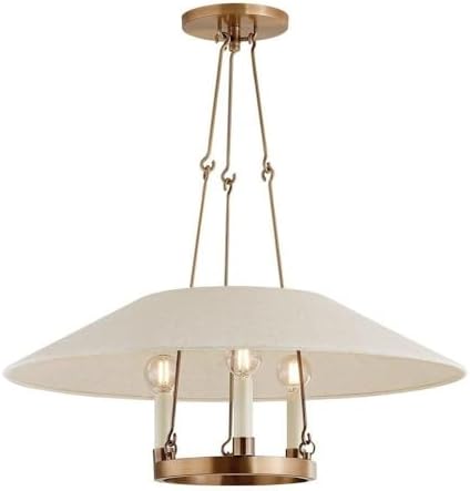 Troy Lighting Archive - 3 Light Chandelier-10 Inches Tall and 25 Inches Wide-Patina Brass Finish