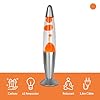 Lampe à lave orange. Lampe de chevet avec 2 ampoules incluses. Cadeau amusant pour les adolescents. Lampe rétro de 34 x 8,5 cm