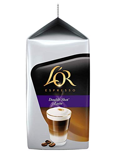 Tassimo L'OR Capsulas de Cafe Latte Doble Shot - 10 paquetes (80 bebidas) - Imagen 7