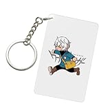 ワールドトリガー (3) ファッション ステンレス製 バッグチャーム ワンサイズ（厚さ 3mm・幅 5cm・長さ 8cm） カスタマイズ可 日常使いに最適