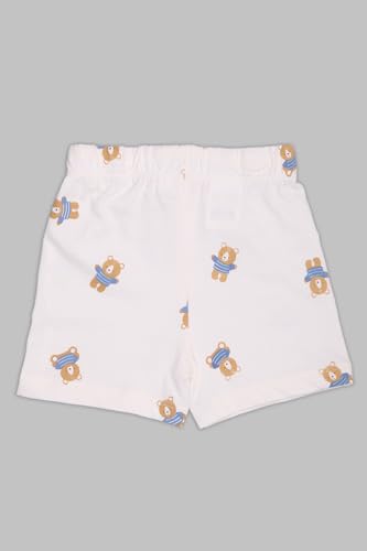 Image of Pantaloons Baby Kids 100% Cotton Printed Shorts | Regular Fit | Mid Rise Waist | Above Knee Length